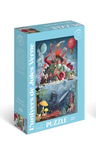 Puzzle L'univers de Jules Verne
