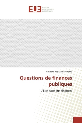 Gaspard Muheme - Questions de finances publiques.