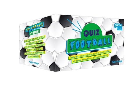 Quiz Football. 120 cartes, 6 thèmes