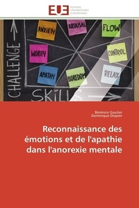 Bérénice Gautier et Dominique Drapier - Reconnaissance des émotions et de l'apathie dans l'anorexie mentale.