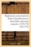 Recueil des règlemens rendus jusqu'à présent concernant les droits d'amortissemens, franc-fiefs. nouveaux acquests et usages, 1729-1742