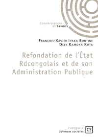 Refondation de l'État Rdcongolais et de son Administration Publique