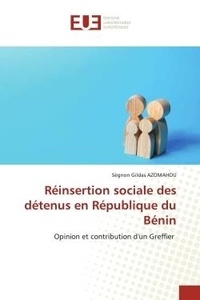 Sègnon gildas Azomahou - Réinsertion sociale des détenus en République du Bénin - Opinion et contribution d'un Greffier.