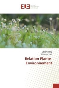 Hamdi Bendif - Relation Plante-Environnement.