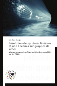 Résolution de systèmes linéaires et non linéaires sur  grappes de gpus