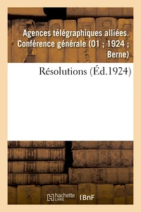 Résolutions