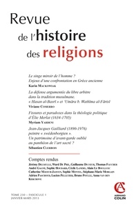 Charles Amiel - Revue de l'histoire des religions Tome 230 N° 1 Janvier-mars 2013 : .