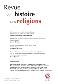 Charles Amiel - Revue de l'histoire des religions Tome 237 N° 3, juillet-septembre 2020 : .