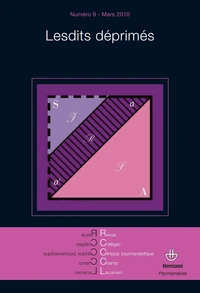 Revue des Collèges de Clinique psychanalytique du Champ lacanien N° 9