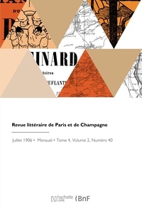 Eugène Aubert - Revue littéraire de Paris et de Champagne.