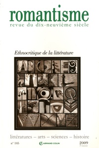 Philippe Hamon - Romantisme N° 145, 3e trimestre : Ethnocritique de la littérature.