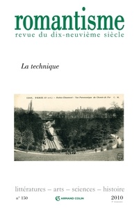 Alain Vaillant - Romantisme N° 150, 4e trimestre : La technique.