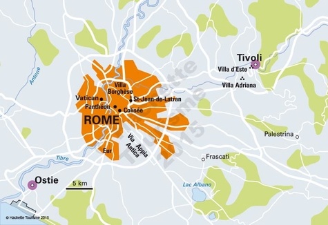 Rome. Avec Ostie et Tivoli