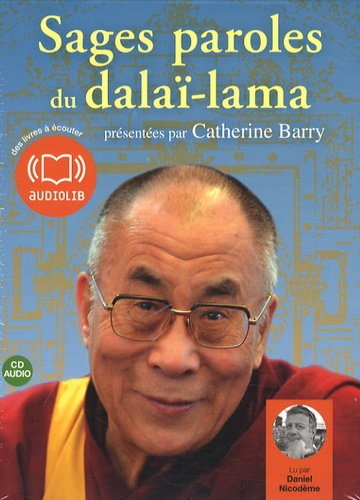 Sages paroles du Dalaï-Lama  avec 1 CD audio
