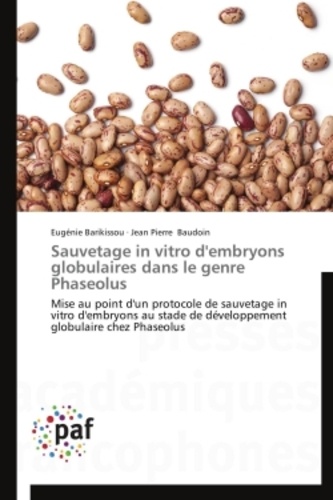 Eugénie Barikissou - Sauvetage in vitro d'embryons globulaires dans le genre phaseolus.