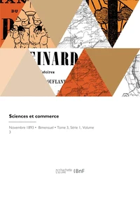 Sciences et commerce