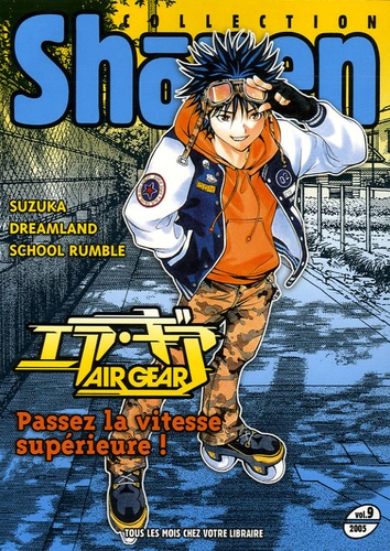 Jin Kobayashi et  Oh ! Great - Shonen Collection N° 9 : Air Gear.