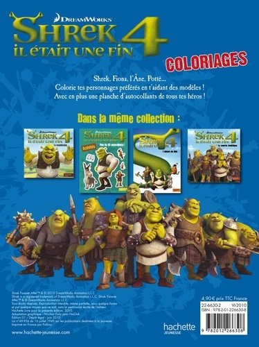 Shrek 4 Coloriages
