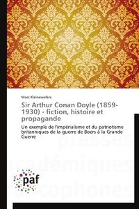  Kleinewefers-m - Sir arthur conan doyle (1859-1930) - fiction, histoire et propagande.