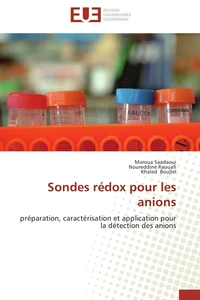 Sondes rédox pour les anions