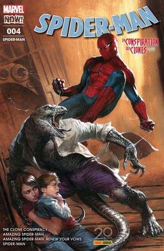 Alain Guerrini et Dan Slott - Spider-Man N° 4, septembre 2017 : La conspiration des clones (4/5).