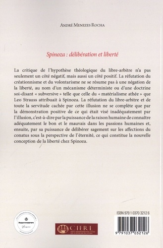 Spinoza. Délibération et liberté