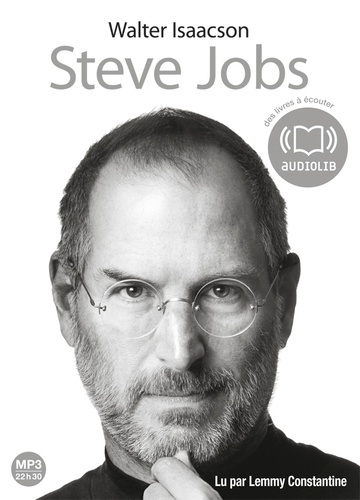 Steve Jobs  avec 2 CD audio MP3
