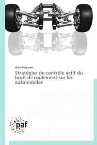 Stratégies de contrôle actif du bruit de roulement sur les automobiles