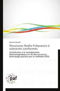 Structures radio fréquence  à substrats conformés