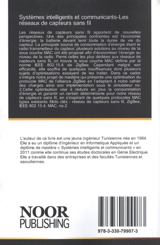 Systèmes intelligents et communicants, les réseaux de capteurs sans fil. Optimisation du protocole MAC de ZigBee pour les réseaux de capteurs sans fil