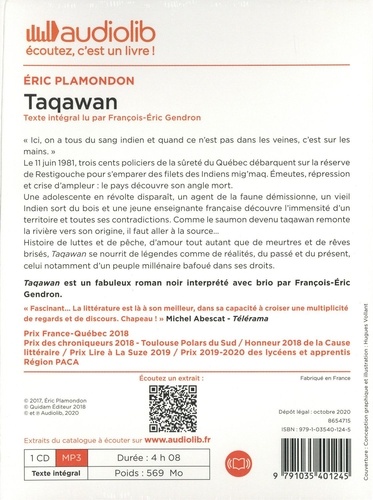 Taqawan  avec 1 CD audio MP3