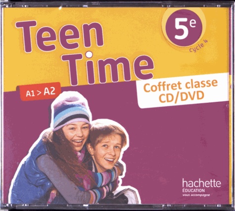 Teen Time 5e A1>A2  Edition 2017 -  1 DVD + 2 CD audio