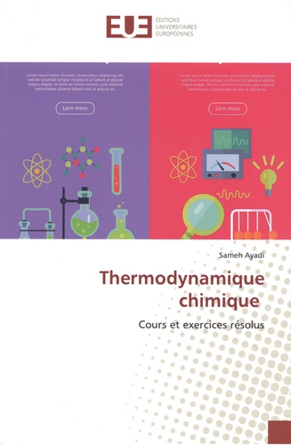 Thermodynamique chimique. Cours et exercices résolus