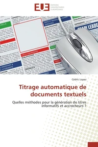 Titrage automatique de documents textuels