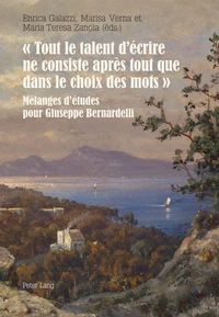 "Tout le talent d'écrire ne consiste apres tout que dans le choix des mots"