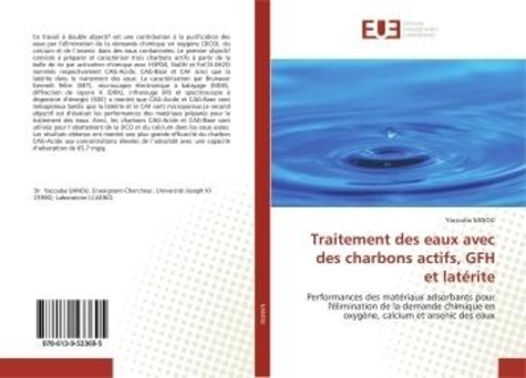 Mamadou Diop - Traitement des eaux avec des charbons actifs, GFH et latErite - Performances des matEriaux adsorbants pour l'Elimination de la demande chimique en oxygéne.