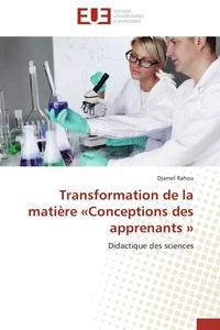 Transformation de la matière «Conceptions des apprenants »