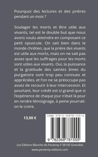 Un mois avec nos amies, les âmes du purgatoire