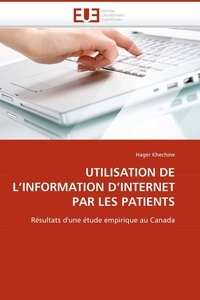  Khechine-h - Utilisation de l'information d'internet par les patients.