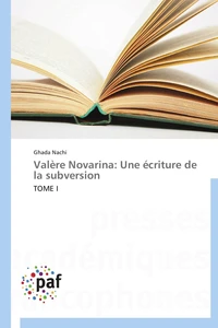 Valère novarina: une écriture de la subversion