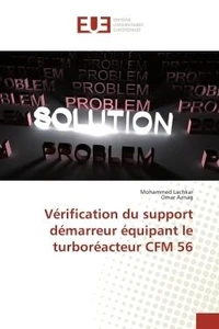 Verification du support demarreur equipant le turboreacteur CFM 56