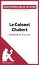Hadrien Seret - Le colonel Chabert de Balzac - Questionnaire de lecture.