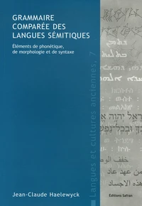 Grammaire comparée des langues sémitiques