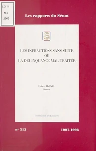 Impressions. 1997-1998 / Sénat Tome 513