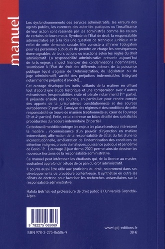 Responsabilité administrative 2e édition