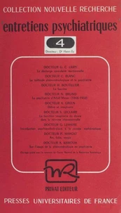 Entretiens psychiatriques (4)