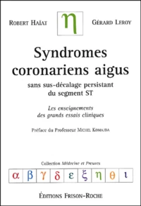 Syndromes coronariens aigus sans sus-décalage persistant du segment ST