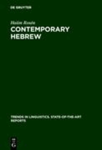 Haiim Rosén - Contemporary Hebrew.