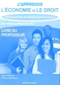 Japprends léconomie et le droit Tle Bac pro tertiaires - Livre du professeur.pdf