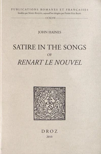 Satire in the songs of Renart le nouvel
